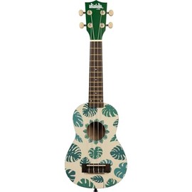 Kala Ukadelic Soprano Ukulele - Monstera