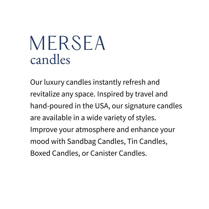 MERSEA Sea Change Boxed Candle, Scented Candle Box (9 oz)