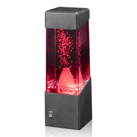 YAKii Volcano Lava Lamp,USB Powered Night Sleep Light,Quiet Design, Room Office Decor Relax Mood Lighting, Unique Birthday Christmas Gift for Boys and Girls