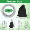 Windspeed Retractable Clothesline Outdoor Heavy Duty Travel Clothesline Retractable Clothes