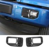 JeCar Front Fog Light Cover Fog Lamp Bezel Trim for