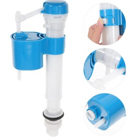 Mecanismo de Llenado Flotador para Baño Wc, Kit Silencioso de Abs Fácil de Usar y Resistente para Tanque de Inodoro Varios estilos Práctico y atractivo