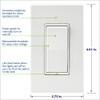 Leviton Decora Smart Switch Z-Wave 800 Series, ZW15S-1RW, White
