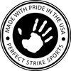 Perfect Strike Baseball Scorebook with Rules and Scoring Instructions. Heavy