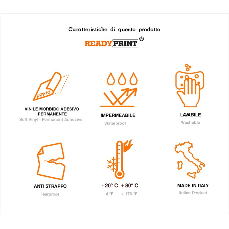 Readyprint 5 x Large Difference Collection Stickers Size 15x20 Soft