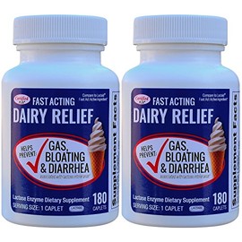 Fast Acting Lactase 360 Caplets Generic Lactase Fast Act 9000 FCC Units per Caplet