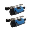 Futheda 2Pcs ME-8108 Adjustable Plasma Rotary Roller Lever Arm Momentary