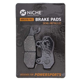 NICHE Brake Pad Set for Triumph Sprint Scrambler Bonneville T2025045 Front Rear Semi-Metallic