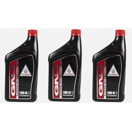 Generic Genuine OEM 10W40 GN4 Motorcycle Grade Engine Oil Compatible with Honda ATV/UTV Motorcycle PWC Dirtbike Engine Oil (3, Quart)