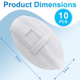 10 Pcs Catheter Stabilization Device, Self-High Adhesive Foley Catheter Supplies, Legband Holder Urinary for Single/Double Tube Catheter, Fixation Device Strap Fixing Accessories, Catheter Holder