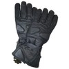 Mens Motorcycle Gauntlet Leather Insulated Gloves Visor Wiper on Index