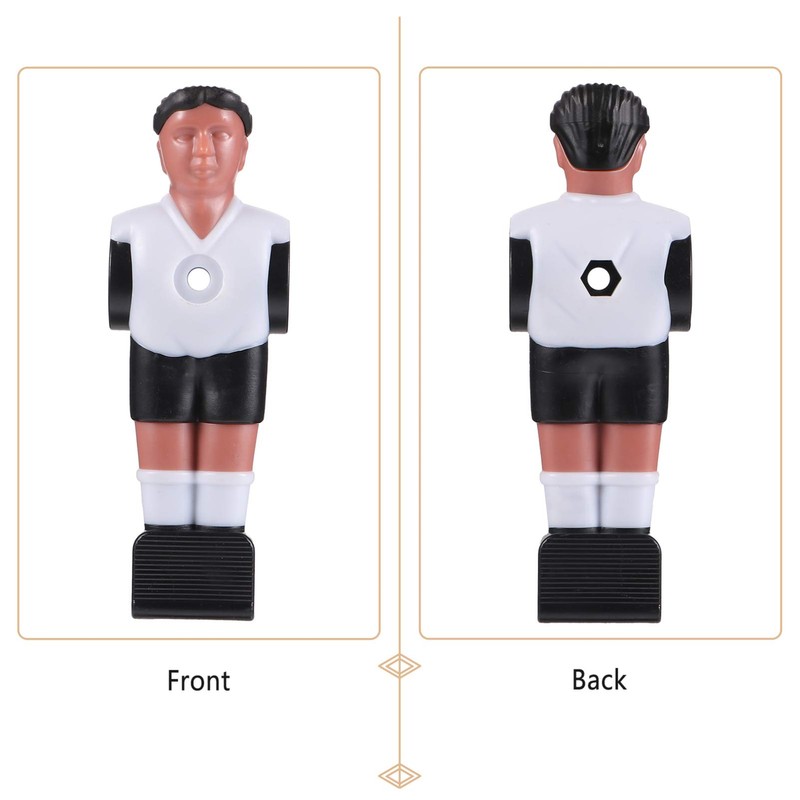 SEWACC 10cs Foosball Men Replacement Foosball Player Figurine Foosball Accessories