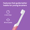 Quip Sonic Toothbrush for Kids - Timed Electric Toothbrush with