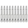 sourcing map 10pcs T25 Security Torx Bit 1/4" Hex Shank