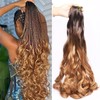 Amir Hair 8 Paquetes De Extensiones De Cabello Sintético Preestirado