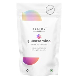 FOLIUS LABS Glucosmine Sulfate Potassium Chloride 750mg for Healthy Joints, Bones and Cartilage — Joint Support Supplement for Men and Women (Trial Pack)