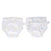 2PCS Toddler Training Pants Pure Cotton Reusable Baby Training Underwear