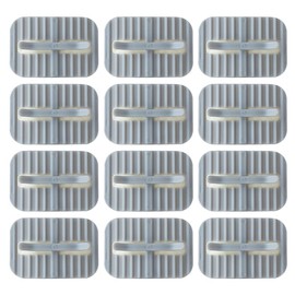 Zerodeko 16Pcs Garbage Bag Fixing Clamps Non-Slip Self-Adhesive Trash can Clips for Household Waste Receptacles Secure Garbage Bag Retainers