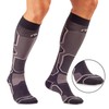 MICO Ski Socks, Medium, Wool + Lycra Fibre, High Performance,