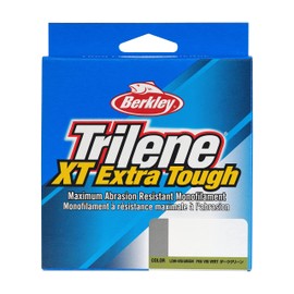 Berkley Trilene® XT®, Low-Vis Green, 30lb | 13.6kg, 220yd | 201m Monofilament Fishing Line, Suitable for Saltwater and Freshwater Environments