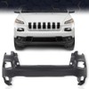 PIT66 Front Upper Bumper Cover Replacement Compatible With Jeep Cherokee