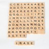 Wooden Alphabet Scrabble Tiles Set Letters Pieces Wood Crafts A-Z