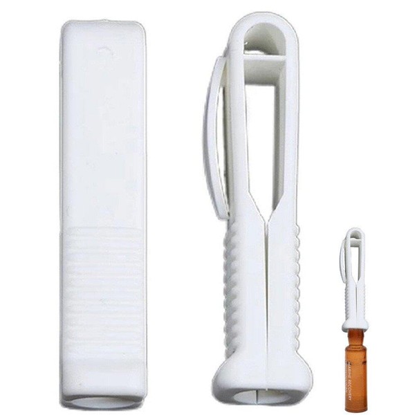 2 Pcs Ampoule Bottle Opener, Non-Slip, Easy to Operate Ampule Breakers Cutting Device for Nurse Doctor Opening Glass Ampule Bottle