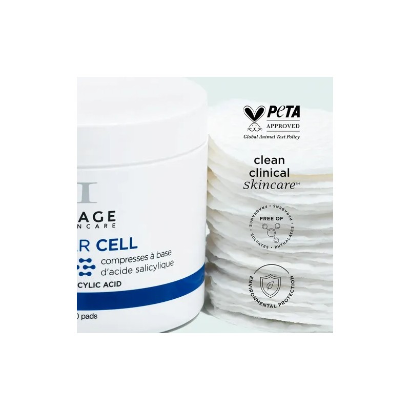 Image Skincare, Clear Cell Almohadillas Aclaradoras Salicíli
