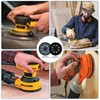 MIYUANGKJ 2 Pcs 5" 8 Hole Replacement Sander Pad Hook