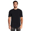 Next Level Men's Cotton Long Body Crew S BLACK