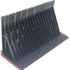 20 Pack L11" x H 8" Black Heavy Duty Shelf