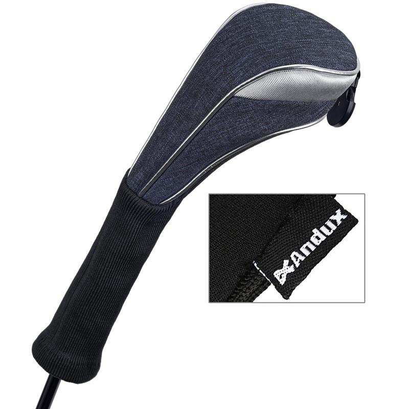 Andux 4 Pack Long Neck Golf Hybrid Club Head Covers