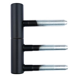 Door Hinge TB 2064 Black 2-Piece Powder Coated with Nylon Bushing Door Hinge