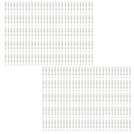 300 Pcs White Pet Toy Balls Replacement 3 Sizes Squeakers Whistle Funny Plastic BB Toy Accessories Squeaker Pet and Baby Toy