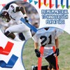 Hopbucan 12 Player Adjustable Sliding Flag Football Set, 3 Flags