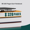 FOCUS DAY Journal for Adults, Large Notebook, B5 Lined, 320