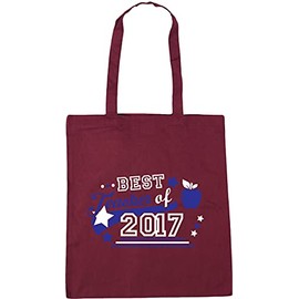Hippowarehouse Best Teacher Of- CUSTOMISED Choose Your Year Tote Shopping Gym Beach Bag 42cm x38cm, 10 litres
