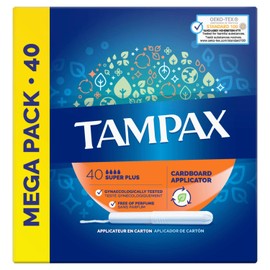 Tampax Loading Sleeve Super Plus Tampons