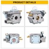Panari SRM2400 Carburetor for Echo GT-2400 SRM-2400 SRM-2410 PE-2400 PPT-2400