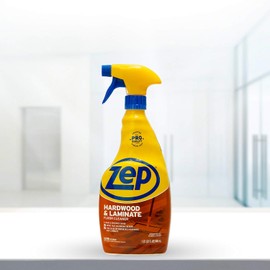 Zep Industrial Hardwood and Laminate Floor Cleaner - 32 Oz., (Pack of 12) ZUHLF32 - Removes Spots, Stains and Scuffs. Cleans and Restores Shine