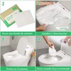 Fundas Desechables para Asiento de Inodoro, 150 Piezas Espesar la