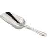 Elegance Silver Rim Ice Scoop – 8.75" Silver-Plated Barware, Elegant