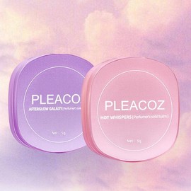 PLEACOZ Solid Perfume Balm – Natural Soft Fragrance for Women, Travel-Friendly & Portable, Perfect Gift for Her - Scent: HOT WHISPERS