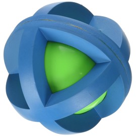 Multipet's 3.5-Inch Boingo Ball Dog Toy , (colors may vary)