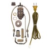 B&P Lamp® Antique Brass Plated Finish Table Lamp Wiring Kit