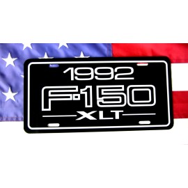 1992  Ford F-150 XLT Pickup License plate tag 92  F150 Truck all years available