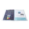 Exacompta Kreacover Display Book Polypropylene Personalisable 20 Pockets A4 Clear