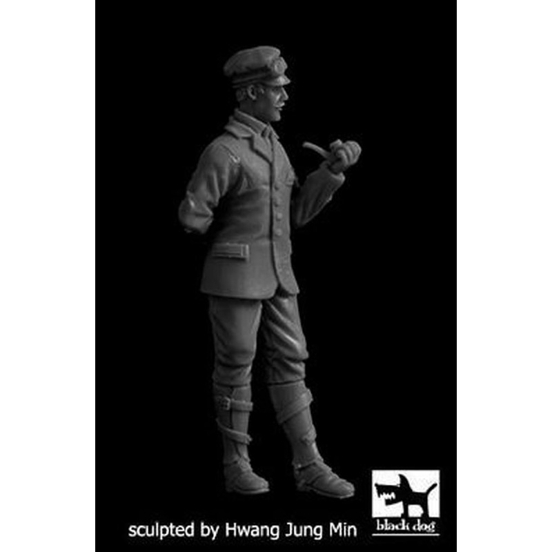 Blackdog 1/35 Motorcycle Rider No.1 Resin Kit HAUF35256