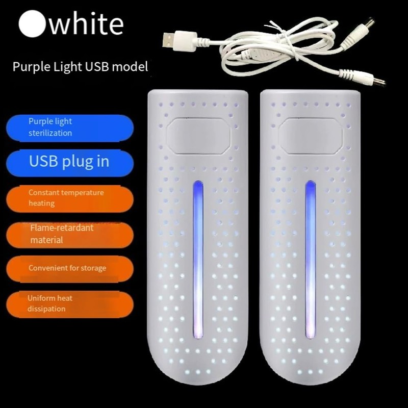 Pinafresa Portable Shoe Dryer with UV Light Electric Shoes Dryer