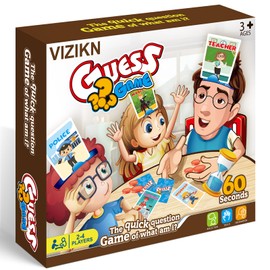 Headbands Game for Kids – Guessing Board Game to Boost Vocabulary, Critical Thinking, and Social Skills – Quick Question Family Game Night for 2–4 Players – Travel-Friendly Fun (Character Theme)